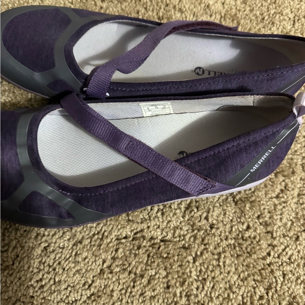 Merrell Purple and Gray Casual Flats - Picture 5 of 6
